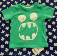 T-shirt, Monster, Gr. 92, 18-24 M. Junge, grün NEU Baden-Württemberg - Roigheim Vorschau