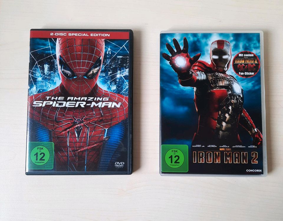 Versch. DVD s X-Men, Iron-Men, Hancock, Die Simpsons je 4 € in Buckenhof Mittelfranken
