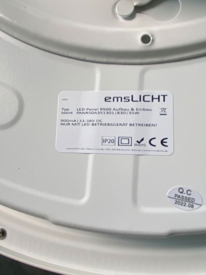 Emslicht LED Deckenleuchte 50 cm - NEU in Duisburg