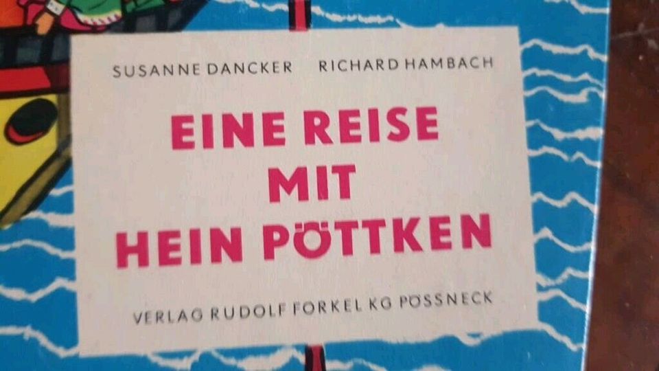 DDR Kinderbuch Eine Reise mit Hein Pöttken in Osternienburger Land