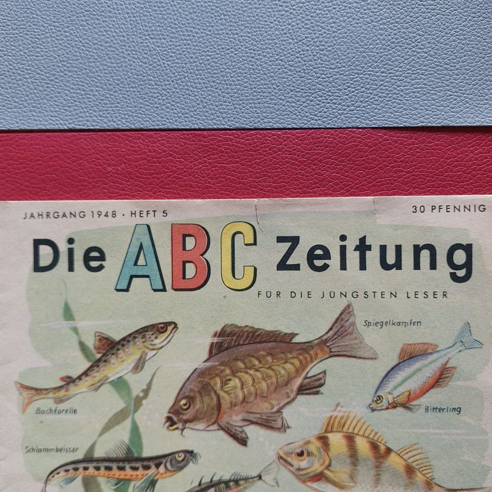 ABC-Zeitung die im sowjetisch besetzten Sektor der DDR gedruckt in Essen-Haarzopf