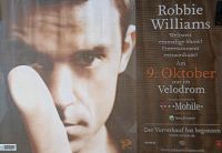 Robbie Williams Mesh Plakat der 2006er Tour Nordrhein-Westfalen - Krefeld Vorschau