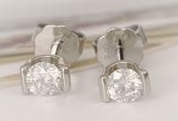 Diamanten Brillanten 0,52 Ct Ohrstecker Ohrringe Ohrhänger Gold Niedersachsen - Bohmte Vorschau
