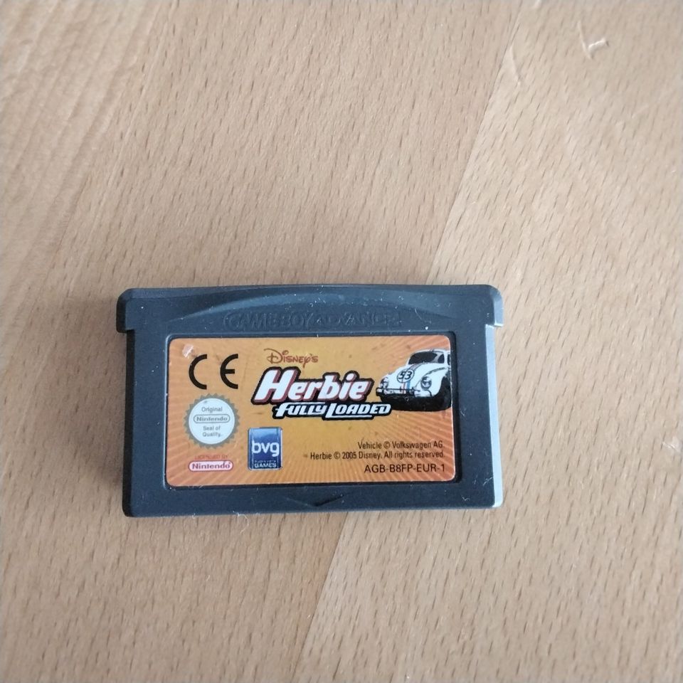 Herbie fully loaded, Nintendo Gameboy Advance Spiel, gebraucht in Bretten