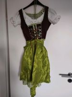 4tlg Set Dirndlkleid Schürze Bluse Dirndl Kette grün braun karier Rheinland-Pfalz - Darscheid Vorschau