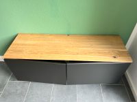 Fernseh Schrank Low Board und passende Regale Holz schwarz Rheinland-Pfalz - Trier Vorschau