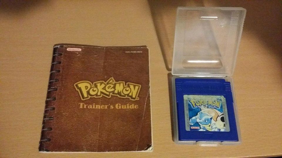 Original Pokémon Edition blau Turtok Games boy Color GBC in Wurzen