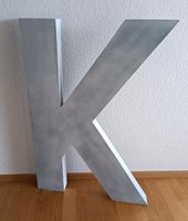 XXL 3D Metallbuchstabe "K" 90x60cm Stuttgart - Feuerbach Vorschau