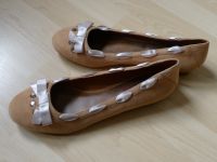 JETTE Joop Damen Ballerinas Leder dunkelbeige UK 7,5/ 41 Nordrhein-Westfalen - Herten Vorschau