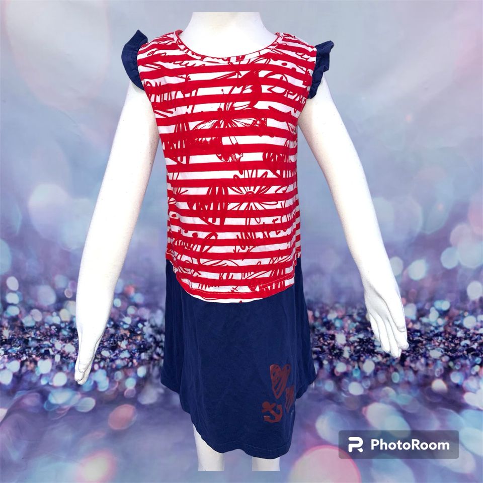 Desigual Kleid Rot blau Marine in Lingen (Ems)