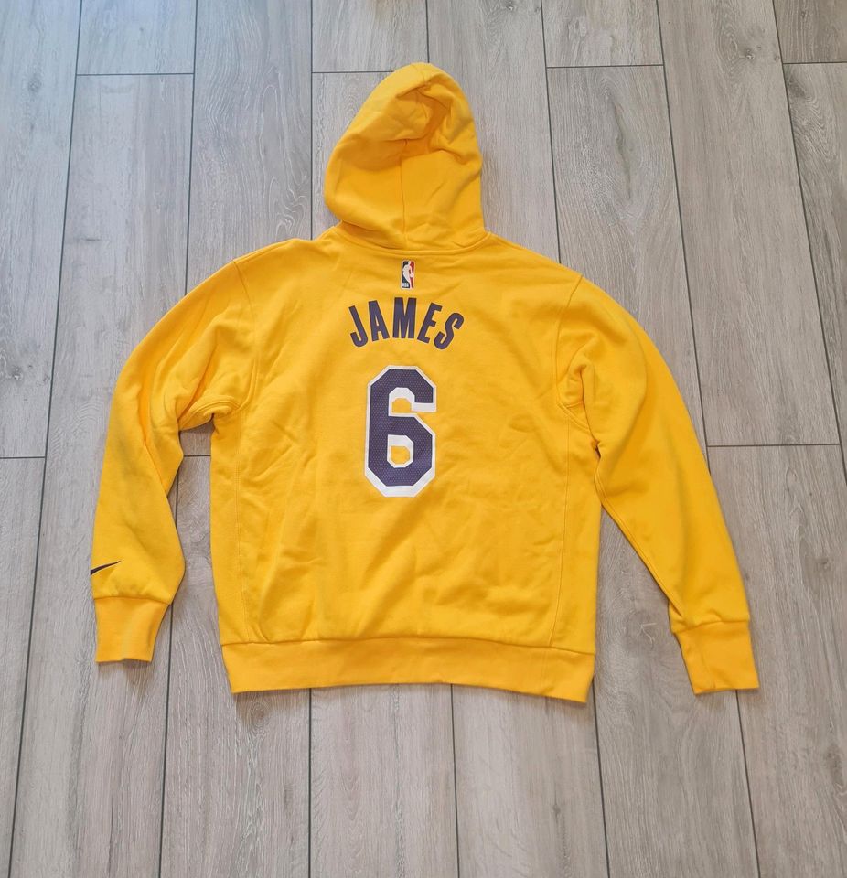 **NEU**|Nike NBA Hoodie Lakers Lebron James |Yellow|Gr.M in Frechen