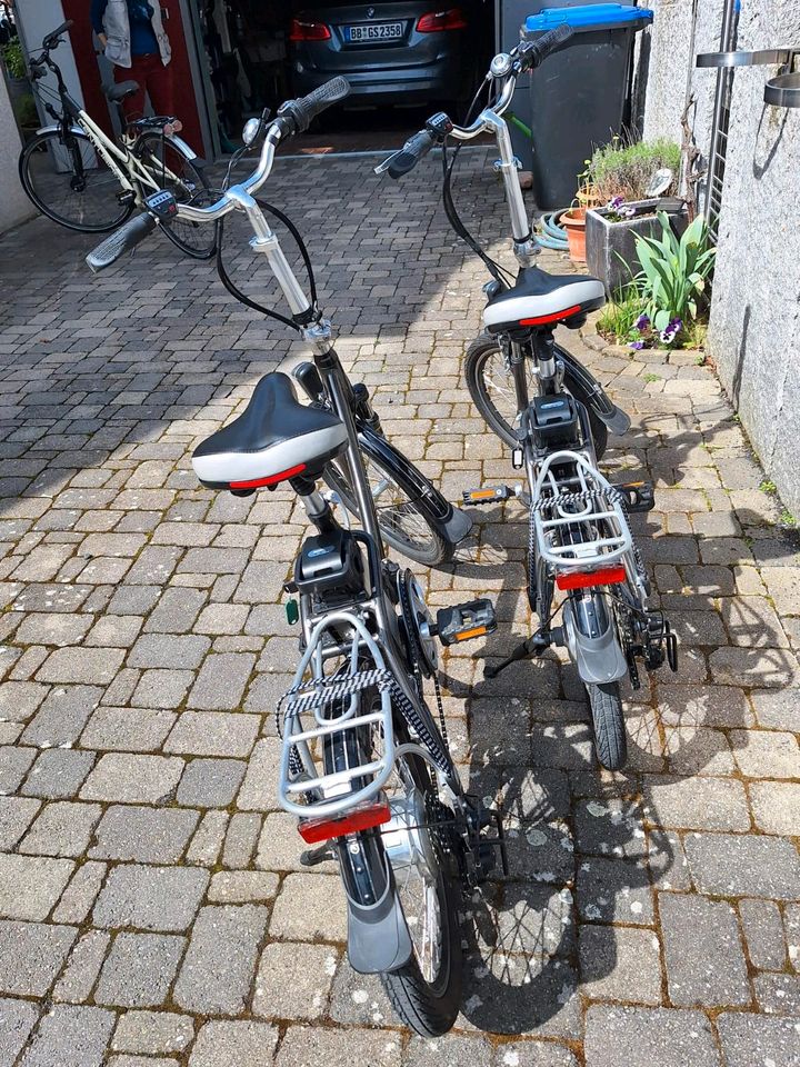 2 Aktivelo Elektro Klappräder +1 zusätzlicher Ersatzakku in Gärtringen