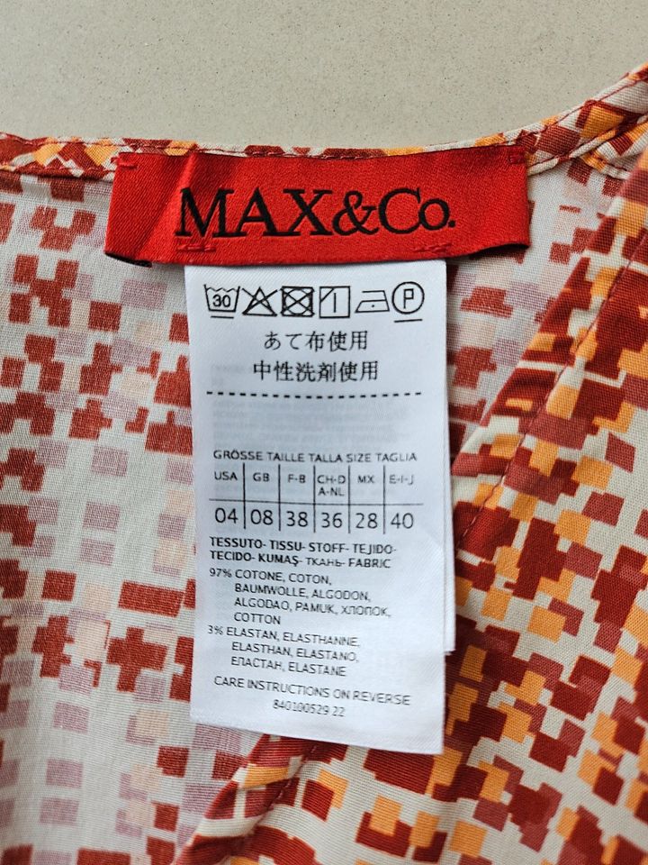Sommerkleid MAX&Co. rot, orange, beige in Unterschleißheim