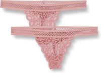 Iris & Lilly Damen Spitzenstring-Unterwäsche, 2er-Pack, Gr.36 Hessen - Körle Vorschau