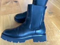 Marc O’Polo, Stiefeletten, schwarz, Echtleder, Gr 42, nagelneu Nordrhein-Westfalen - Willich Vorschau