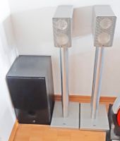 Elac Jet 310 Lautsprecher System 2.1  silber mit Boxen Ständern München - Sendling Vorschau