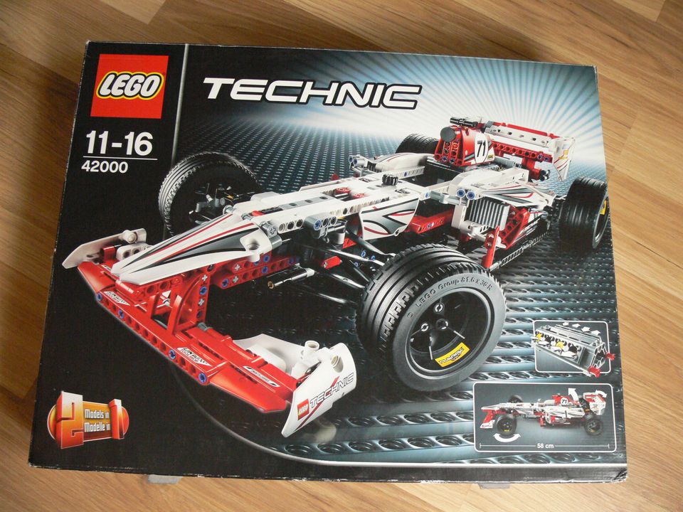 Lego Technic 42000 Grand Prix Racer, 2in1 Modell,OVP, Anleitung in Velbert