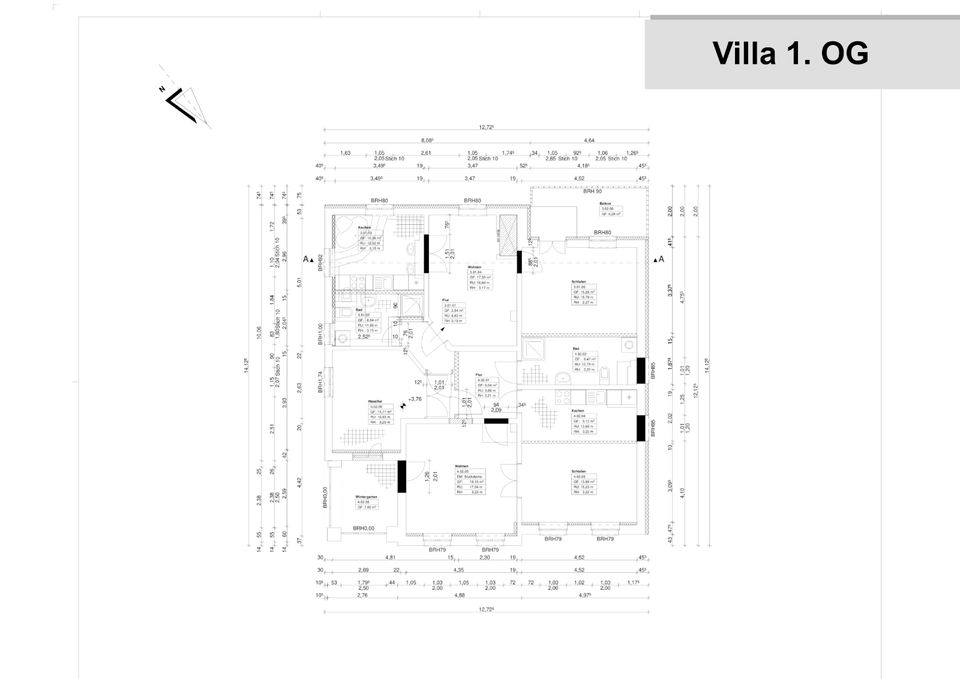 2 zusammenhängende Mietshäuser: Villa & Neubau mit 7 Wohnungen in Teterow