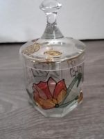 Tiffany Marmeladenglas eckig mit Deckel dekoriert * Nordrhein-Westfalen - Grevenbroich Vorschau