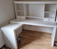 Schreibtisch IKEA MALM mit Ausziehplatte und Aufsatz Niedersachsen - Müden Vorschau