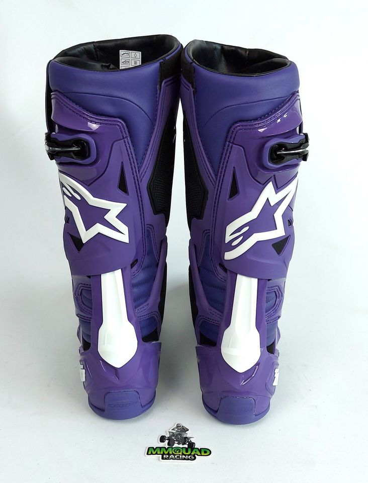 Stiefel Alpinestars Tech 10 *reduziert* Motocross Quad violett in Wandlitz