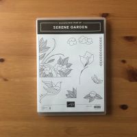 Seltenes Stampin Up Stempelset Serene Garden Blumen Vogel Neu Hessen - Marburg Vorschau