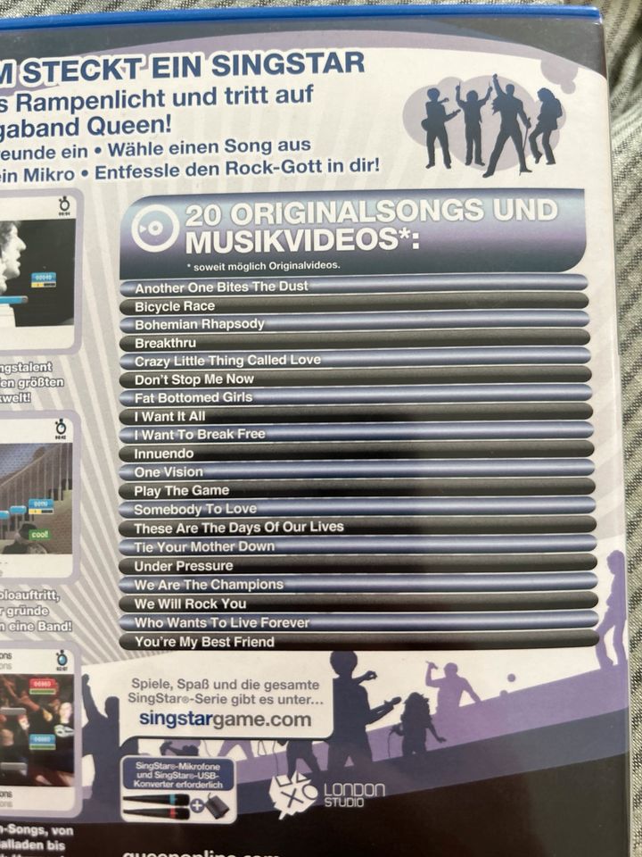 Singstar Queen PlayStation 2 in Tuttlingen