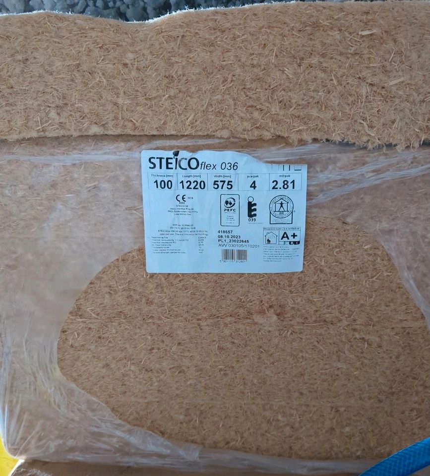 3,5 qm STEICOflex 036 100mm Holzfaserdämmung in Karben