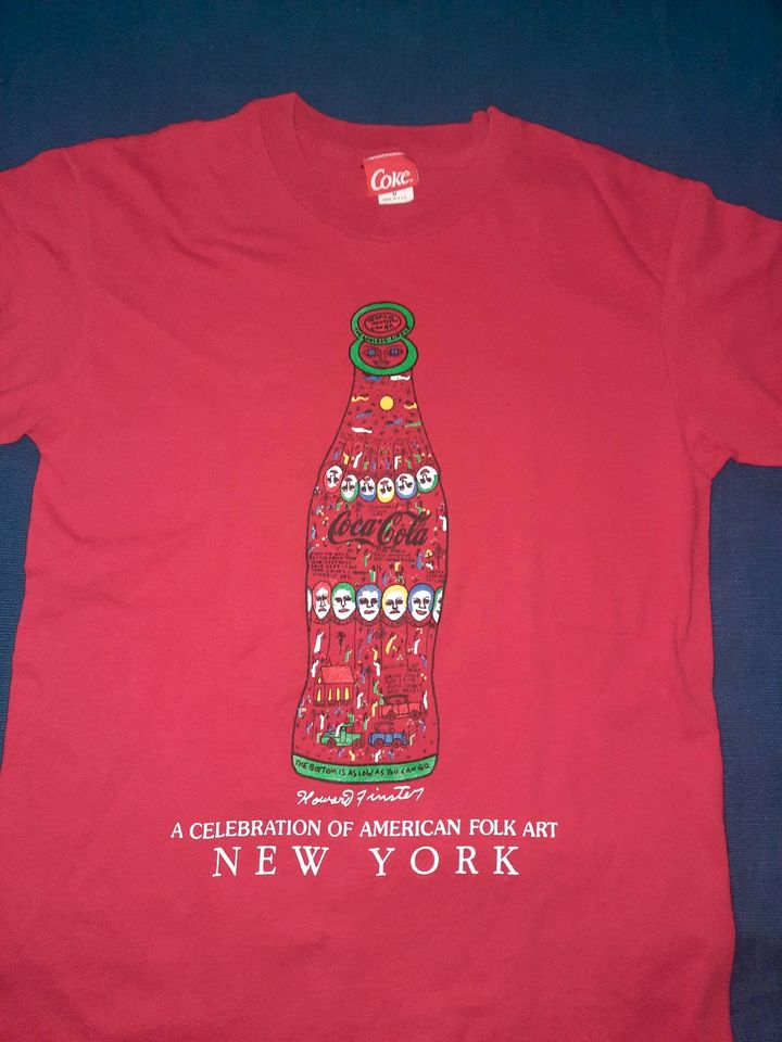 Vintage Coca Cola New York T-Shirt Gr.M rot in Güglingen