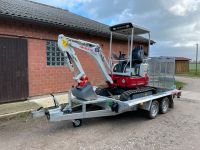 Minibagger Takeuchi TB215 R mieten Nordrhein-Westfalen - Hamminkeln Vorschau