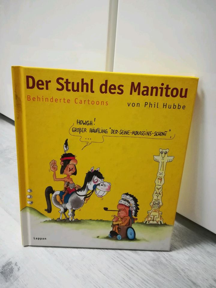 Buch "Der Stuhl des Manitou" Behinderte Cartoons in Wölfersheim