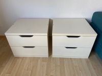 2x Nachttisch, 2 Schubladen, weiß, 45,5 x 56 x 50 cm Nordrhein-Westfalen - Würselen Vorschau
