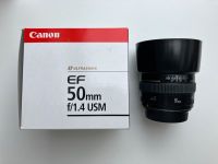 Canon EF 50mm f/1.4 USM Objektiv Festbrennweite Rheinland-Pfalz - Kollig Vorschau