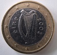 1  Euro Münze - 2002- Eire / Irland Laufmünze Niedersachsen - Ronnenberg Vorschau