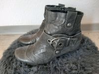 Remonte Dorndorf Stiefeletten 38 Leder grau anthrazit Damen Nordrhein-Westfalen - Haan Vorschau