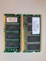 SO-Dimm 2x 128 MB Notebookspeicher PC133 Niedersachsen - Bad Sachsa Vorschau