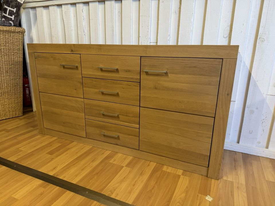 Sideboard Kommode Eiche Bianco massiv geölt UVP 1399 € - 5289 in Bad Driburg