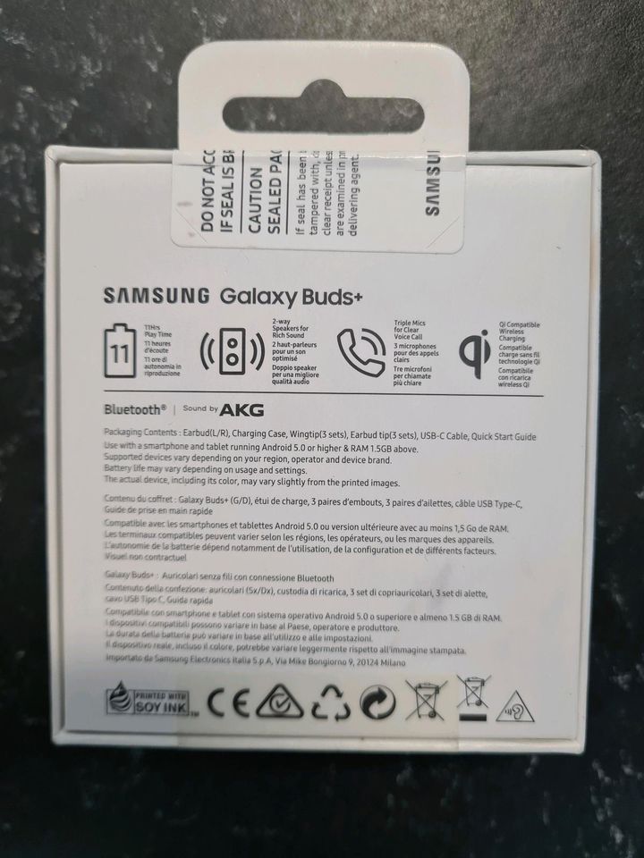 Bluetooth Kopfhörer NEU - Samsung Galaxy Buds+ (weiß) in Schwalbach a. Taunus