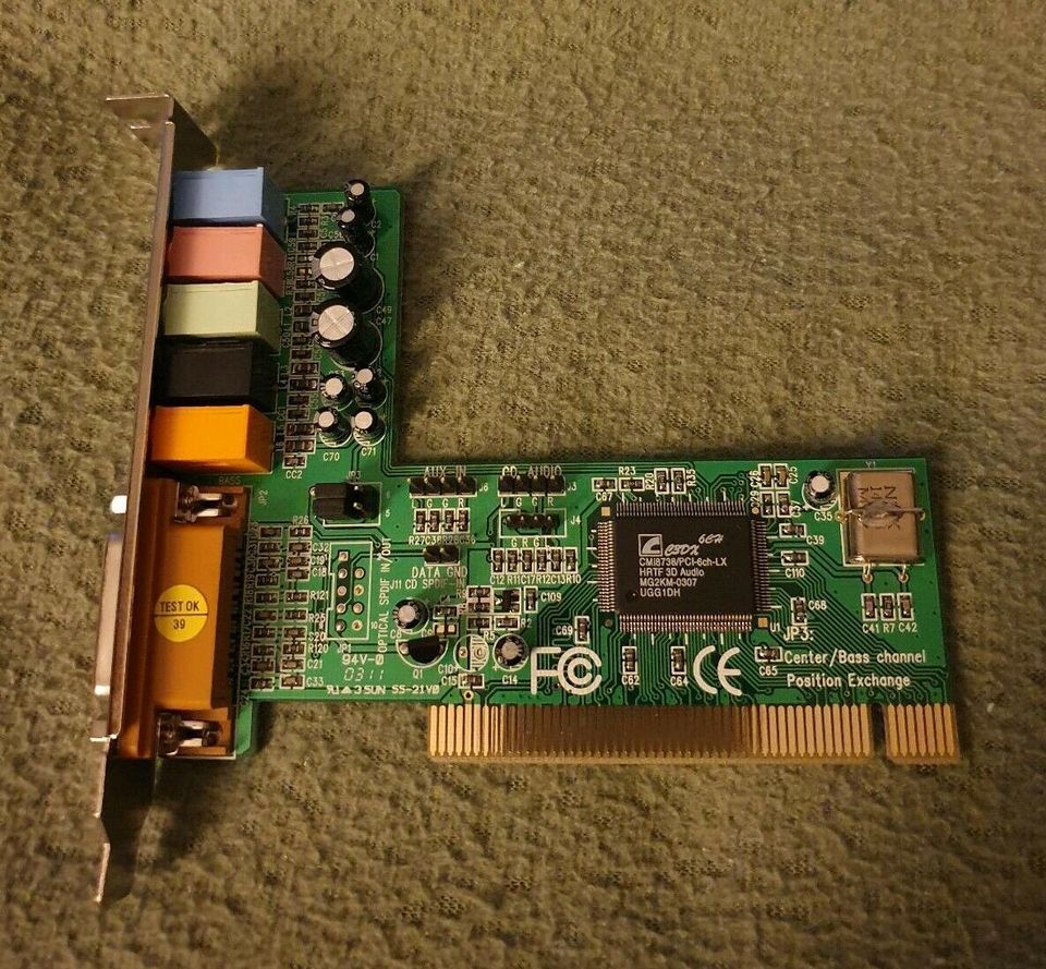 6 Kanal CH C-media CMI8738 PCI Sound Audio Card PCI in Hannover