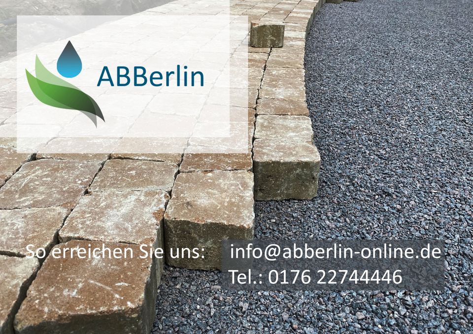 Pflasterarbeiten Fliesenarbeiten Rollrasen Gartenbau in BERLIN in Berlin
