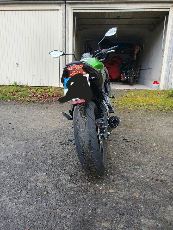 Kawasaki Z650 mit wenig Kilometern in Bad Rothenfelde