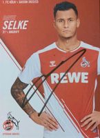 1.FC Köln - Selke - 2022/23 - Autogramm Köln - Nippes Vorschau