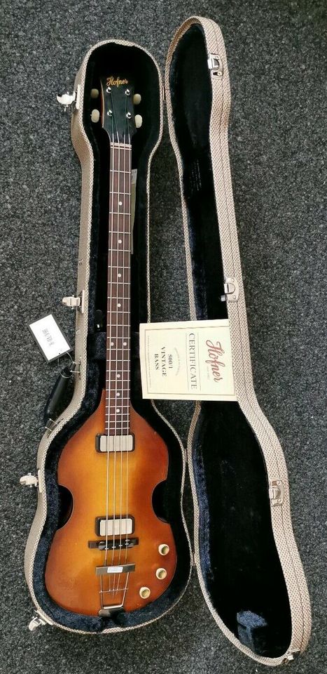 Höfner Relict Violin Bass limitiert H500/1-PS1-0 Seltenheit in Hannover