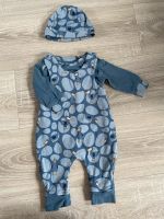 Handmade: Babystrampler/Latzhose + Shirt + Mütze Babyboy Leipzig - Sellerhausen-Stünz Vorschau