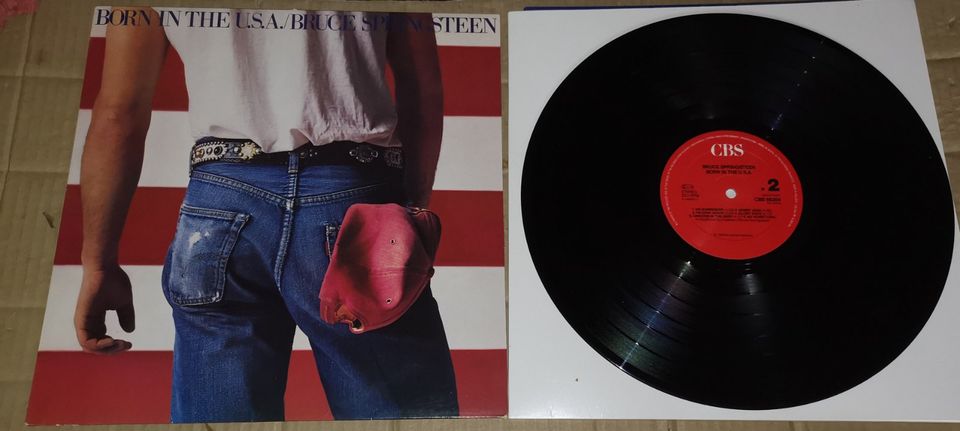 BRUCE SPRINGSTEEN  born in the usa  LP  1984 in Oldenburg