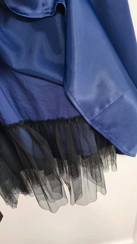 Kleid / Cocktailkleid / Abendkleid mit Baumwolle blau Gr in München