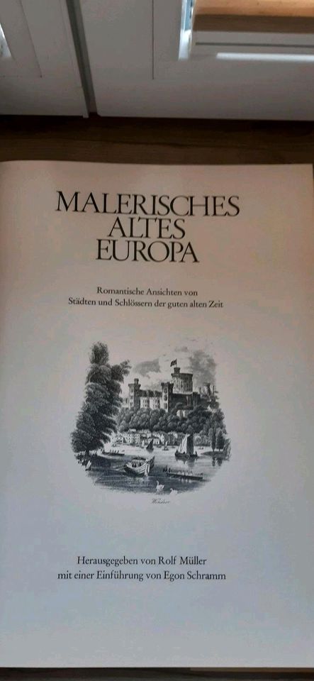 2xBuch: Malerisches altes Europa + alte Deutschland in München