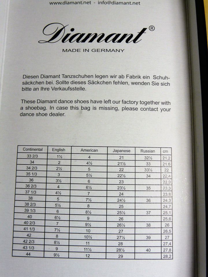 Diamant Damen Tanz/Brautschuhe, Gr. 38 und 37 1/3 in Wilhelmshaven