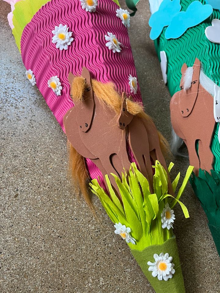 Schultüte  Pony Geschwistertüte Pferde zur Einschulung in Aachen