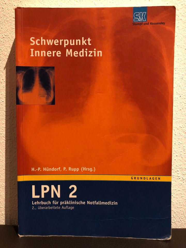 LPN 1-5 Lehrbuch für präklinische Notfallmedizin - S&K Verlag in Halle